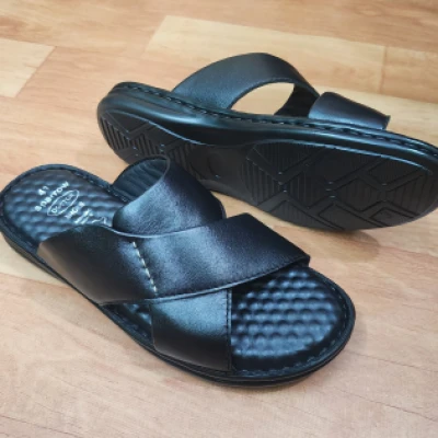Premium Doctor Sandal, ব্লাক কালার, কোড: S31