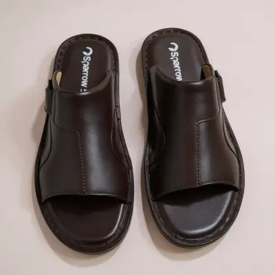 Premium Comfortable Sandal, চকলেট কালার, কোড: RS-C