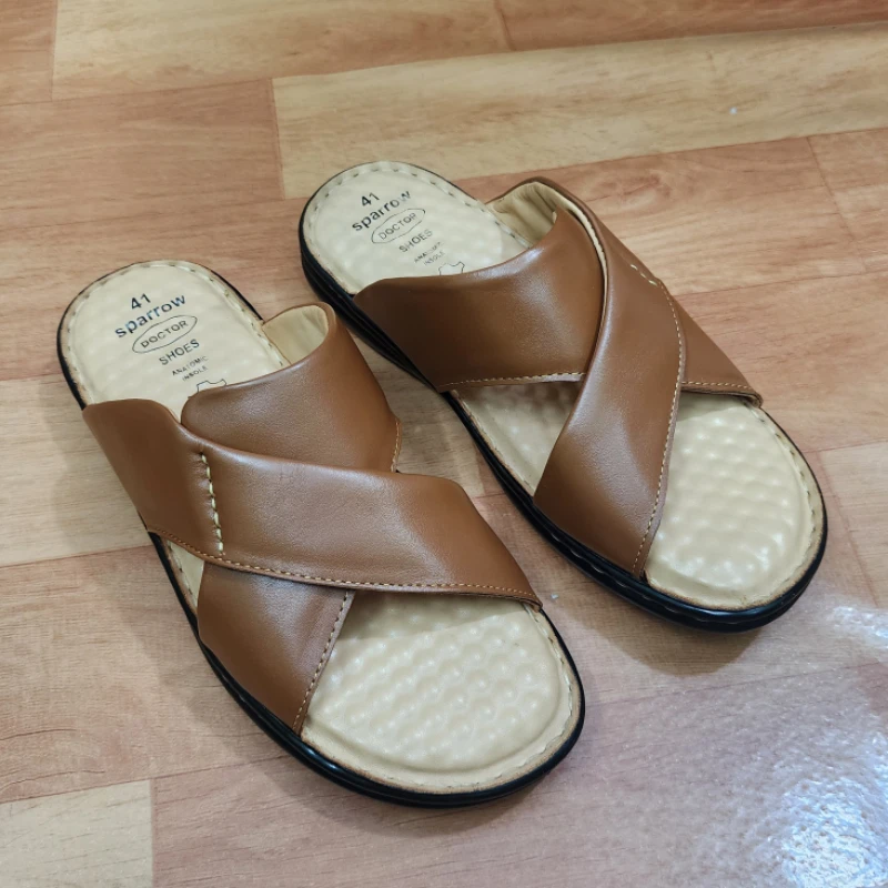 Premium Doctor Sandal, চকলেট কালার, কোড: S30