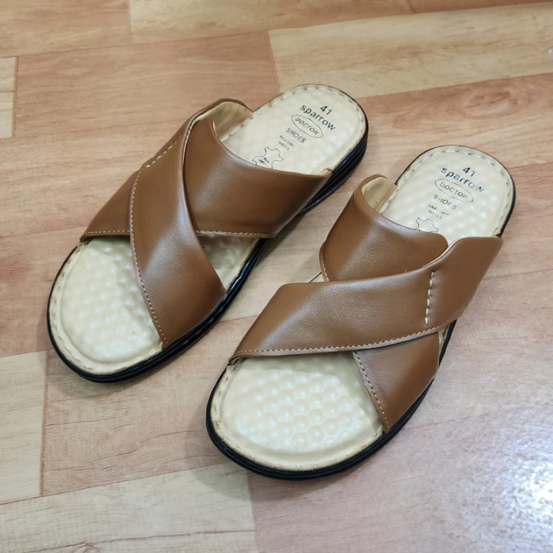 Premium Doctor Sandal, চকলেট কালার, কোড: S30