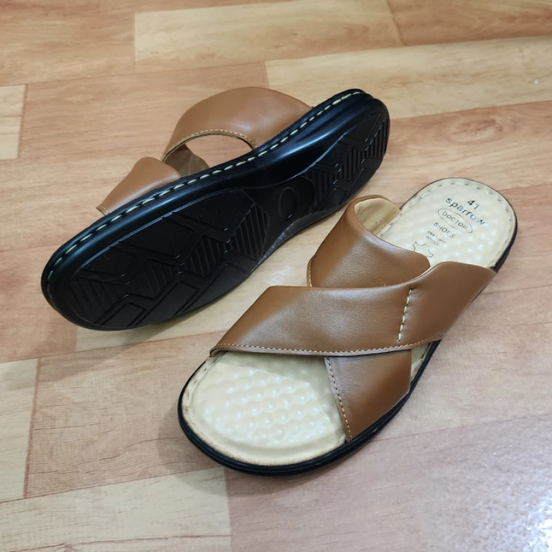 Premium Doctor Sandal, চকলেট কালার, কোড: S30