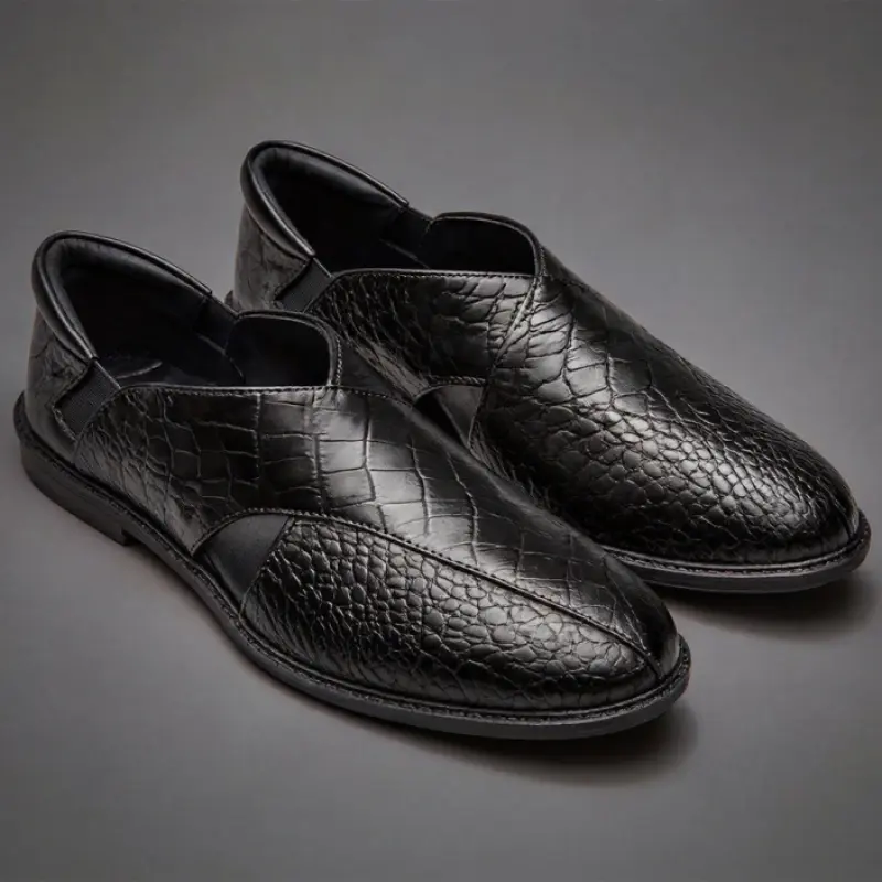 Kabli Shoes — কাবলী সুজ, কালো কালার / ৩৯ / বাটা ৫
